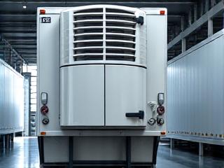 High-tech refrigerated trailer for cold-chain transportation
